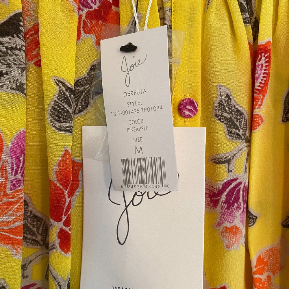 Joie Derfuta Silk Top NWT - Picture 5 of 7
